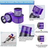 2 HEPA Filters voor Dyson V10 Stofzuigers - 78% Korting!