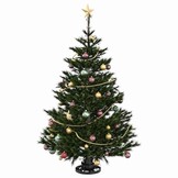 vidaXL Kerstboomstandaard Zwart 29cm - 58% Korting