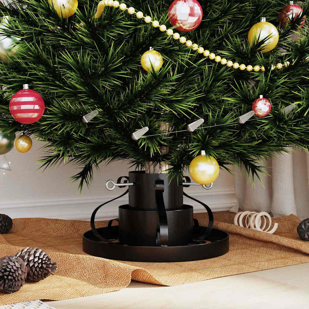 vidaXL Kerstboomstandaard Zwart 29cm - 58% Korting