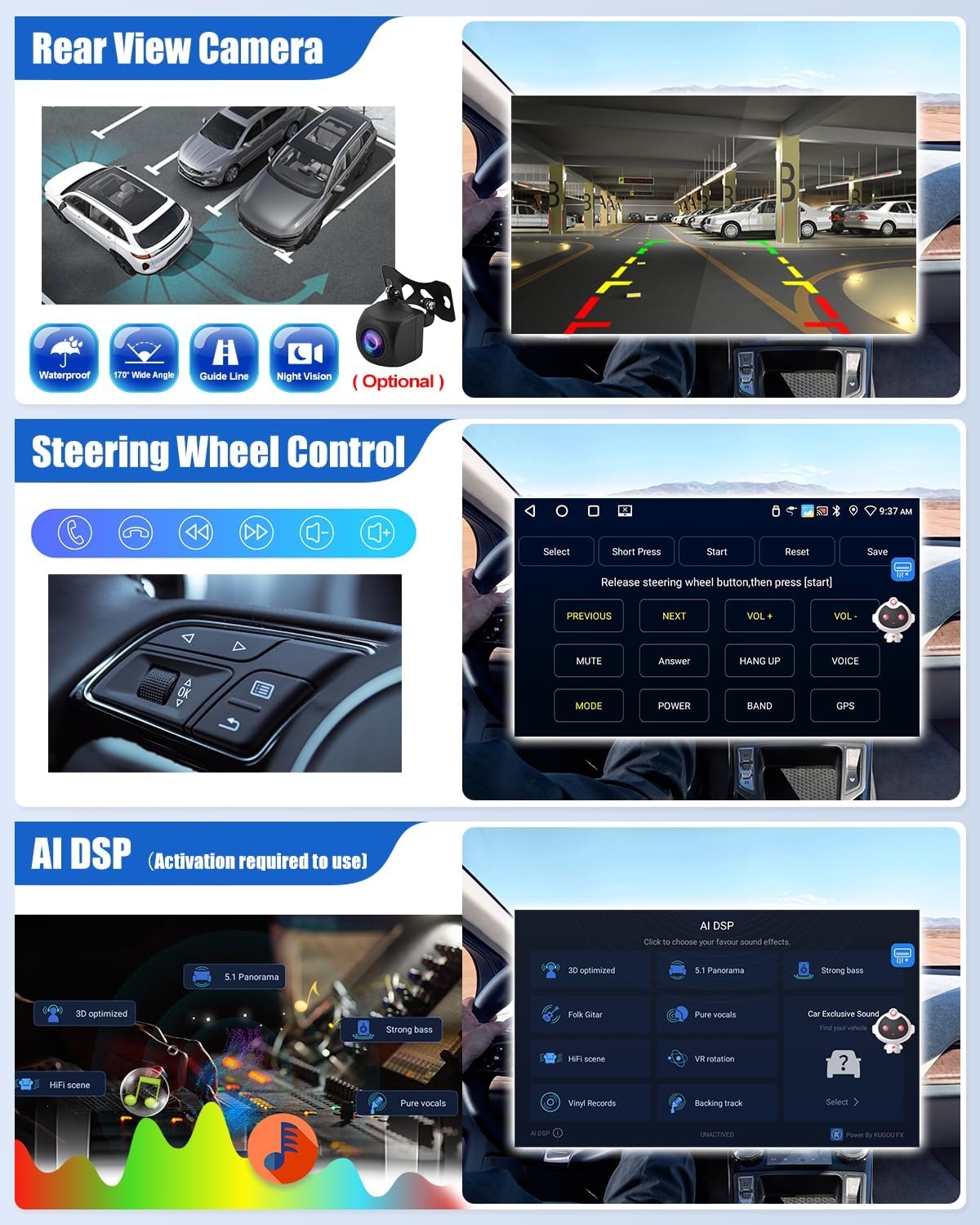 Autoradio Android 13 8 inch Dual Din met Carplay Android Auto Bluetooth 5.0 GPS WIFI DSP FM/RDS USB voor Renault Dacia Duster Sandero Lodgy Capture Sy