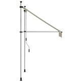 vidaXL Luifel Handmatig Uittrekbaar 100 cm Crème - 60% Korting