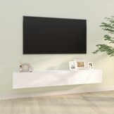Retourtje: VidaXL TV-meubels 2 st. (100cm) Wit - 47% Korting