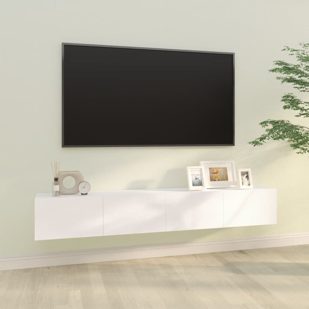 Retourtje: VidaXL TV-meubels 2 st. (100cm) Wit - 47% Korting