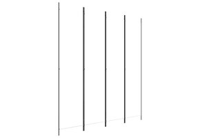 vidaXL Kamerscherm Wit 200x220cm - 68% Korting!