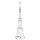 vidaXL LED Kerstboom Multikleur - 250 cm - 59% Korting