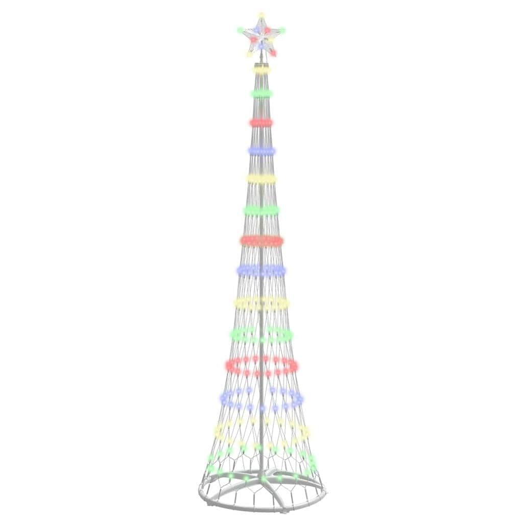 vidaXL LED Kerstboom Multikleur - 250 cm - 59% Korting