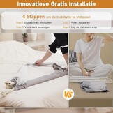 Bedhek 180 cm Verstelbaar voor Kinderen - 25 Hoogtestanden & Snelle Installatie