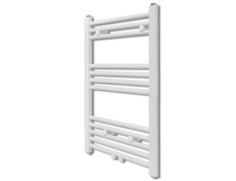 VidaXL Rechte Handdoekenradiator Wit - 500x764 mm (60% Korting)