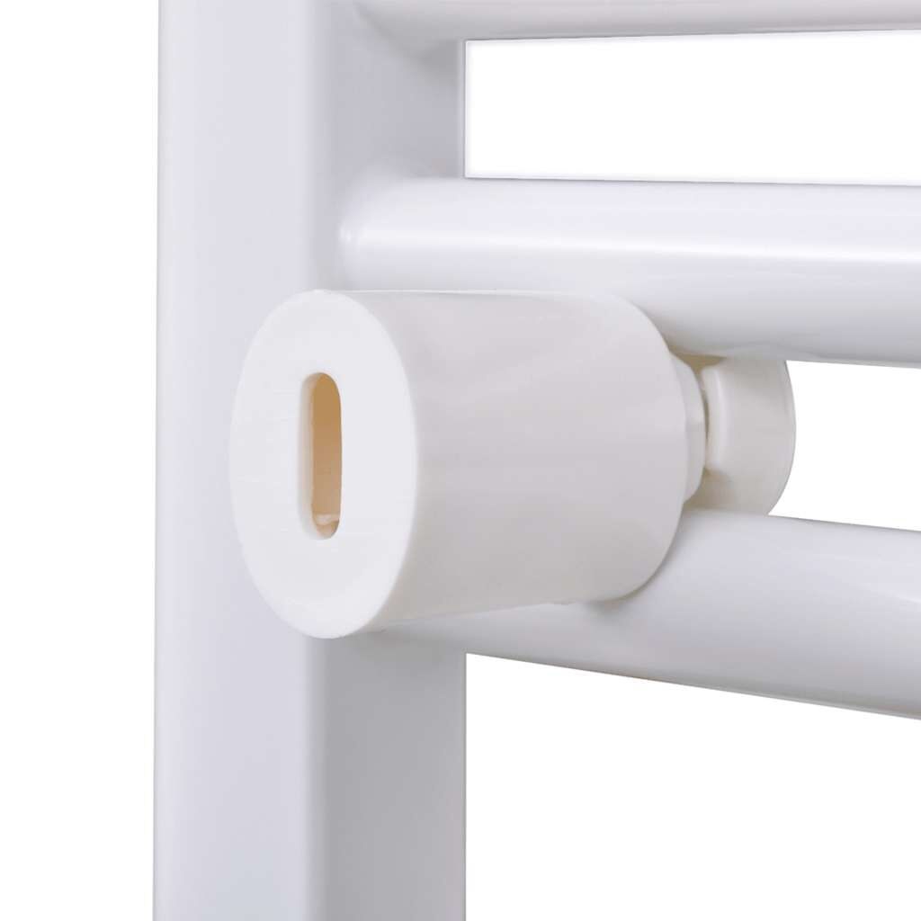 VidaXL Rechte Handdoekenradiator Wit - 500x764 mm (60% Korting)