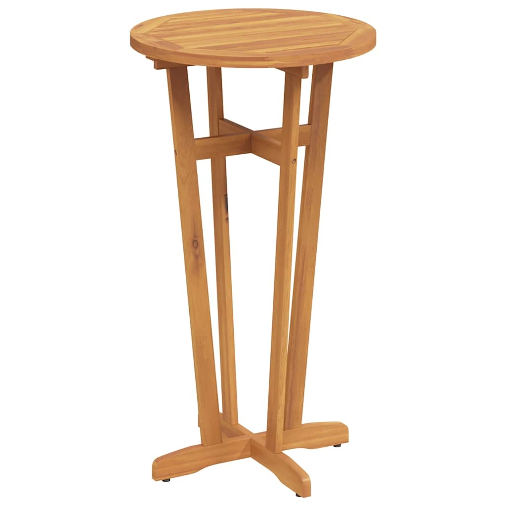 vidaXL Tuinbartafel Ø 60x105 cm massief acaciahout