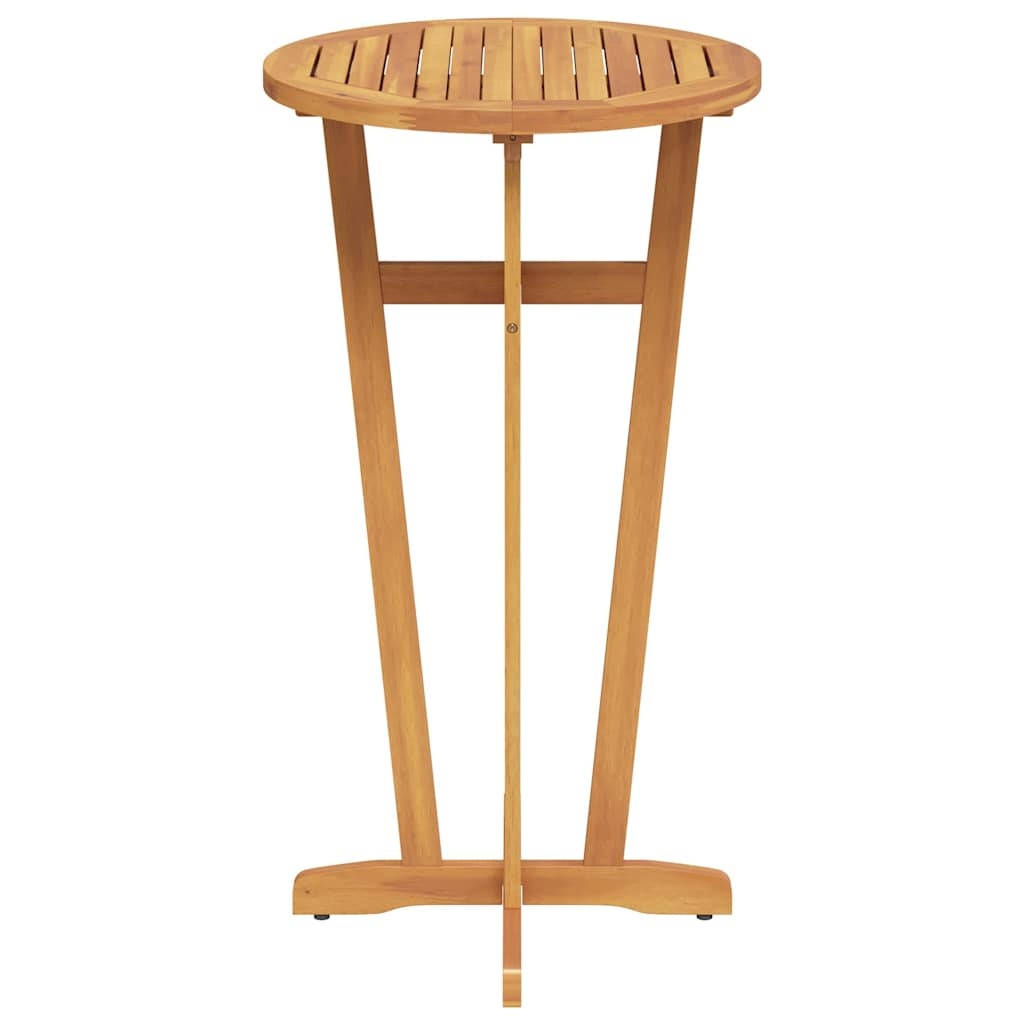 vidaXL Tuinbartafel Ø 60x105 cm massief acaciahout