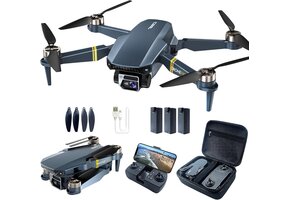 Opvouwbare Drone voor Beginners: 4K Camera & 60+ min Vliegtijd (-36%)