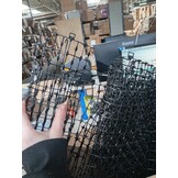 Kattenafweerstrip met spikes 200x30 cm, kunststof, met 8 U-vormige grondankers, diervriendelijk