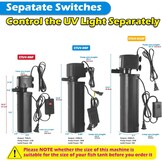 Intern Aquariumfilter met UV-functie - 2271L/u