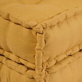 vidaXL Modulaire Poef, Geel - 35% Korting!