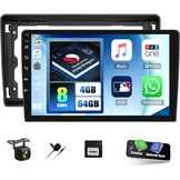 Autoradio Android 15 voor Ford Transit (09-16) & Focus (05-08), 9 inch scherm, Carplay, Android Auto, GPS, 2GB RAM, 64GB ROM