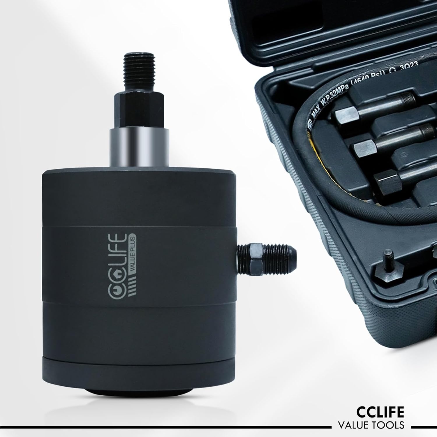 21-delige set pneumatische diesel injectortrekker met adapter voor Bosch Delphi Denso Siemens