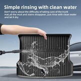 Vloermatten & Kofferbakmat voor Xpeng G6 2023 2024 TPE 3D Allweather Geurloos Zwart LHD