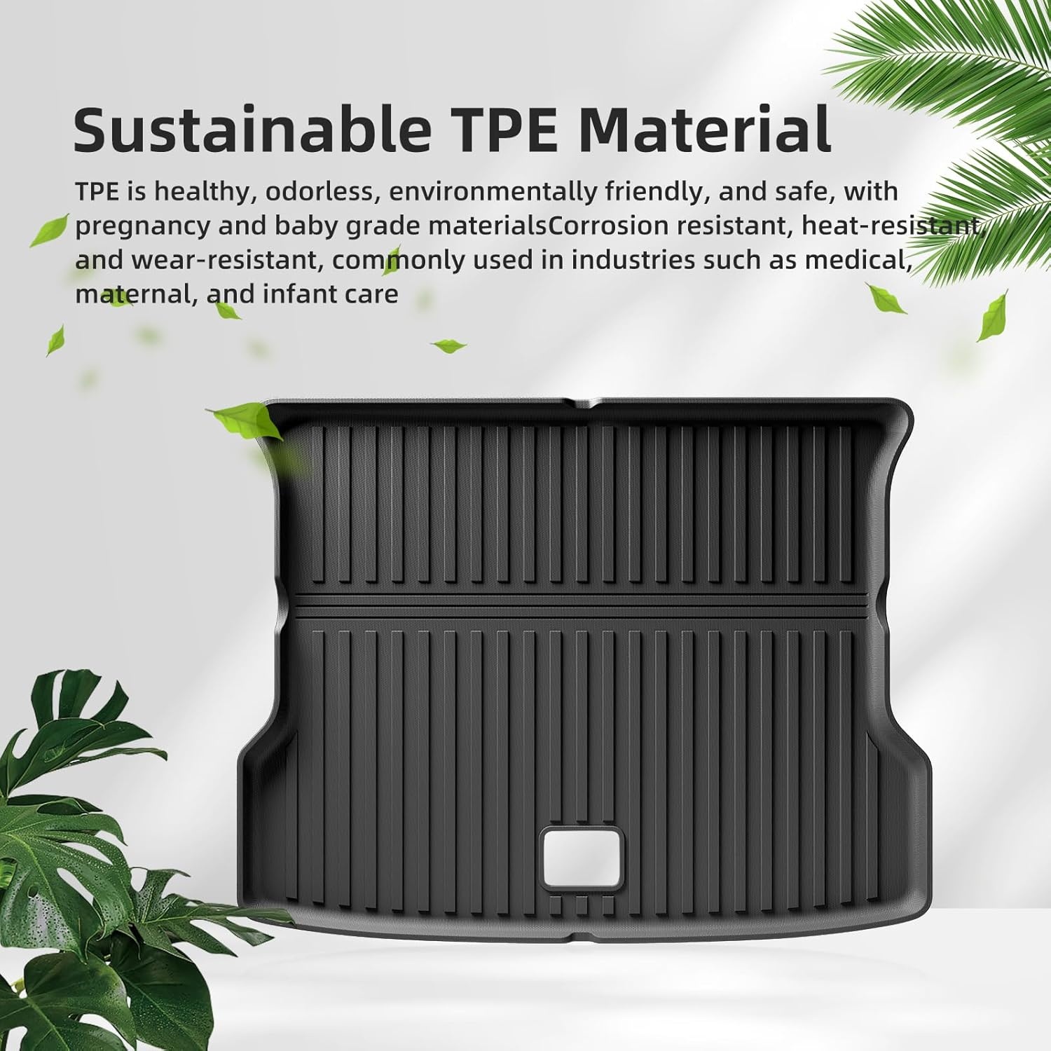 Vloermatten & Kofferbakmat voor Xpeng G6 2023 2024 TPE 3D Allweather Geurloos Zwart LHD