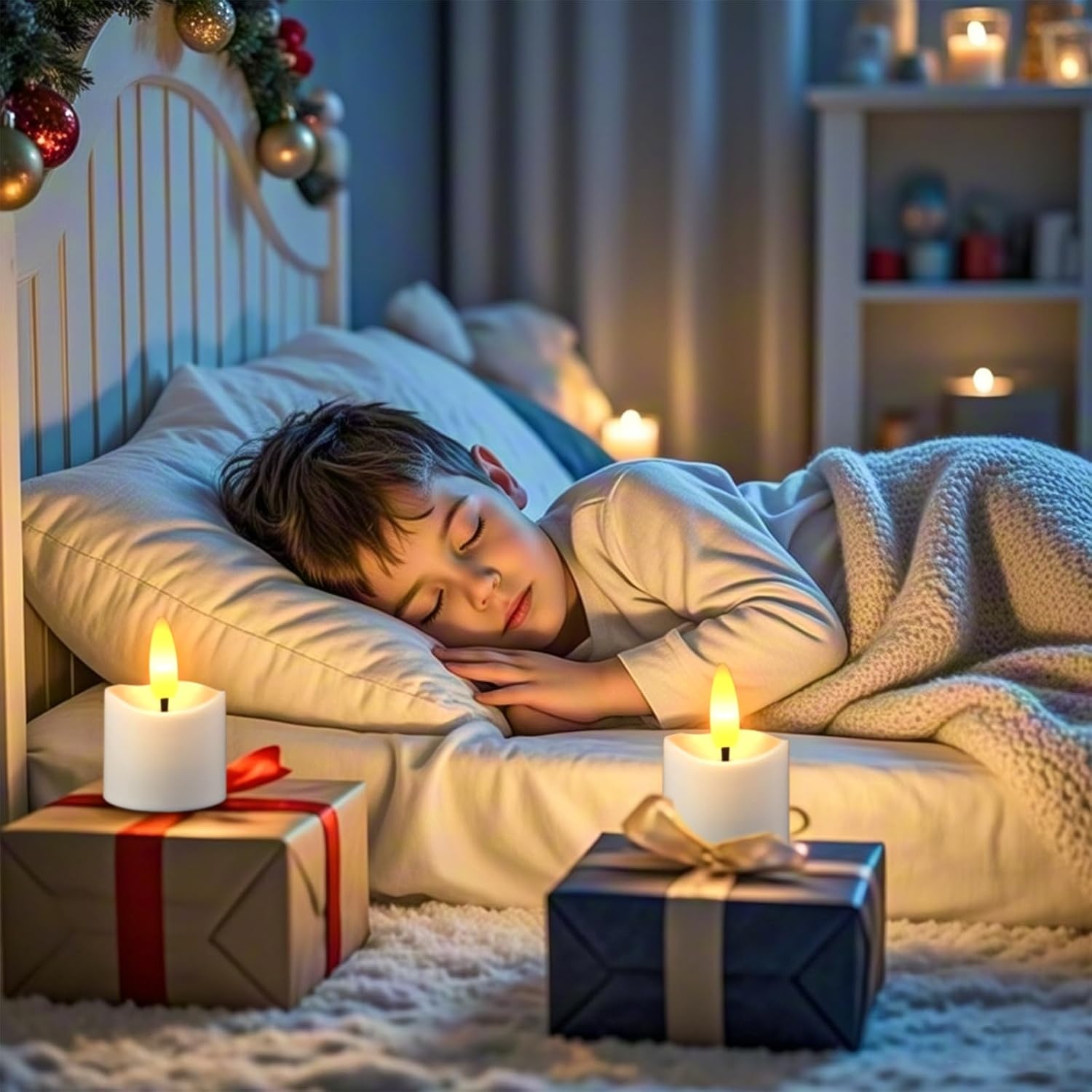 Oplaadbare LED Theelichtjes Waterdicht (12st) - 53% Korting!