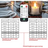 Oplaadbare LED Theelichtjes Waterdicht (12st) - 53% Korting!