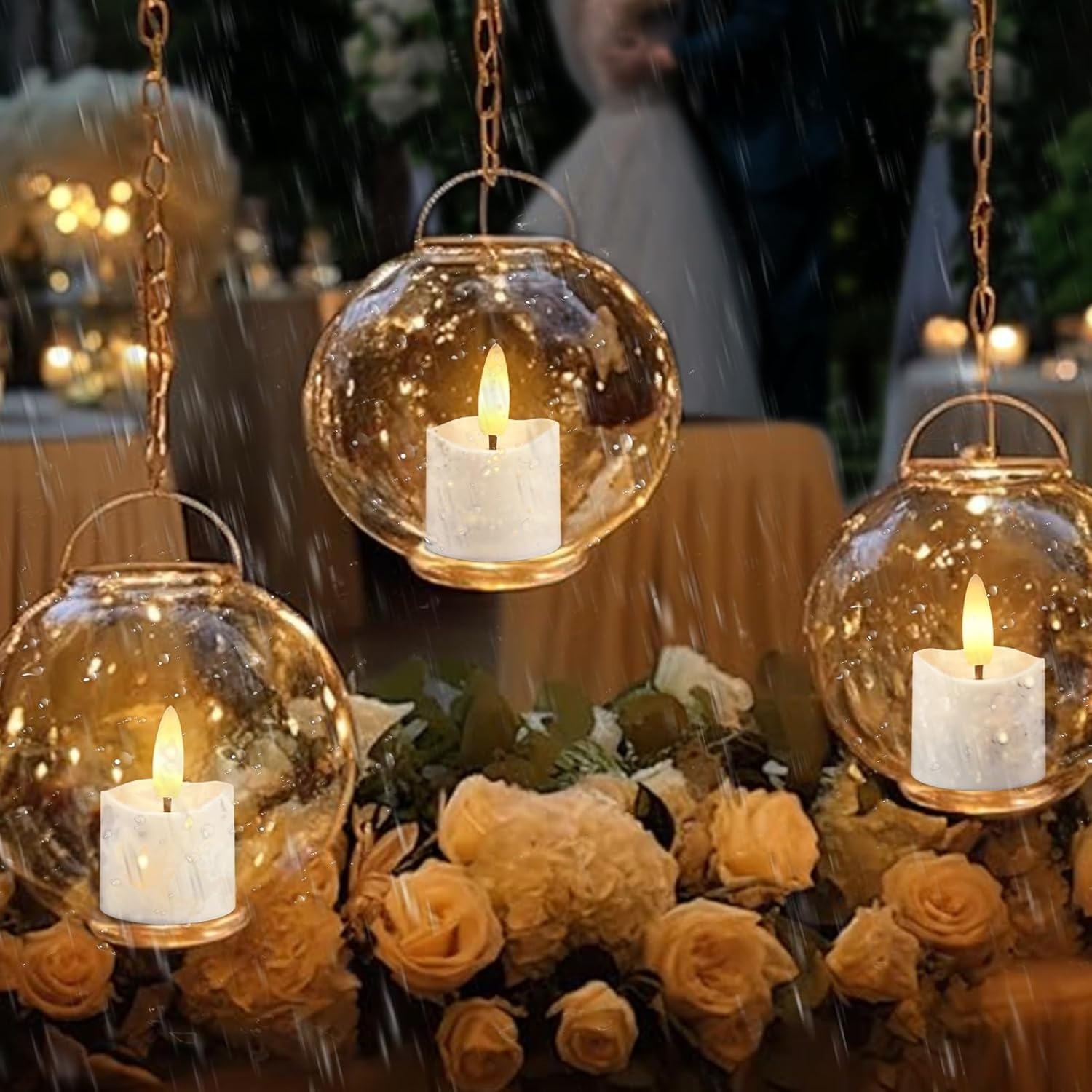 Oplaadbare LED Theelichtjes Waterdicht (12st) - 53% Korting!