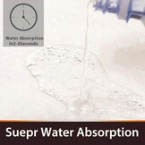 Antislip Badmat Set Wit (50x80 & 50x40cm) - 50% Korting