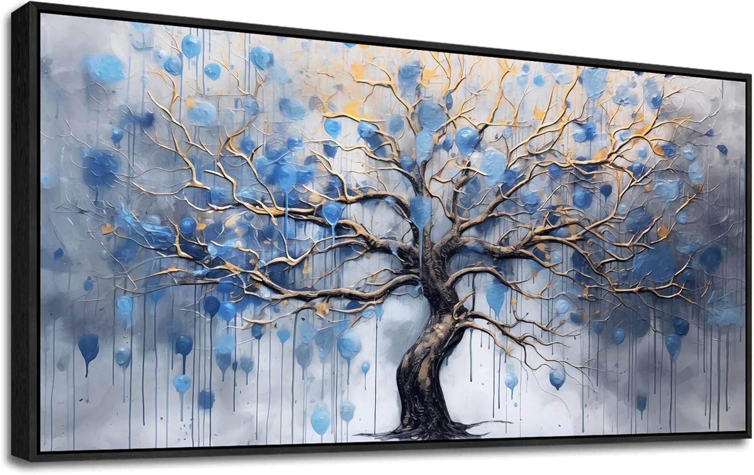 Canvas Schilderijen Set van 3 - Aquarel Bos | 29% Korting