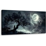 Canvas Schilderijen Set van 3 - Aquarel Bos | 29% Korting