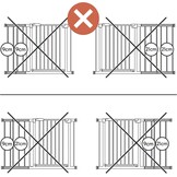 Hauck Deur/Traphek Verlengstuk 21cm Wit - 32% Korting