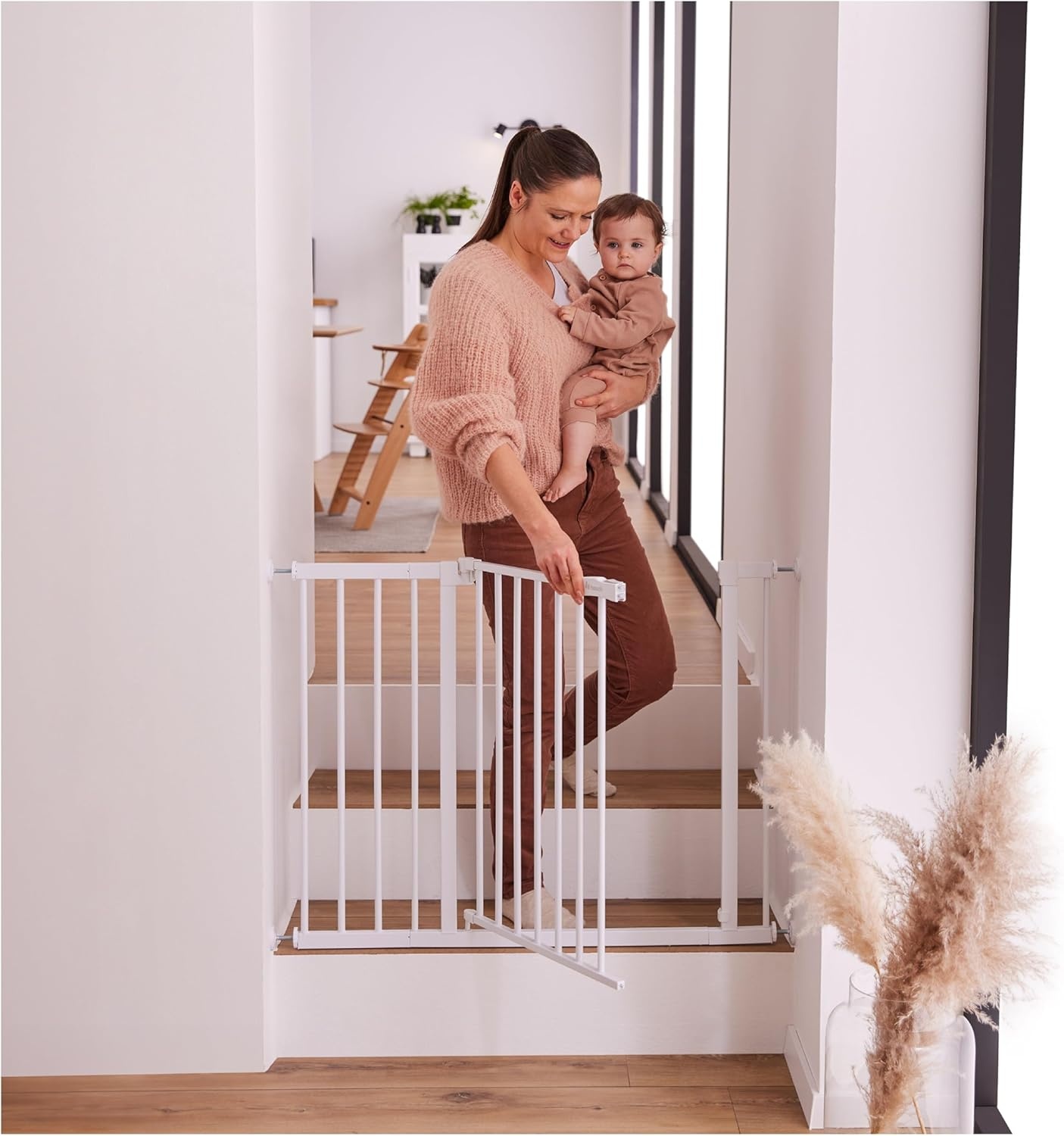 Hauck Deur/Traphek Verlengstuk 21cm Wit - 32% Korting