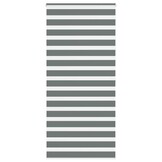 vidaXL Zebra Rolgordijn Donkergrijs (115x200 cm) - 50% Korting