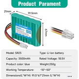 Reserveaccu Robotmaaier 3500mAh 18.5V Li-ion - 36% Korting!