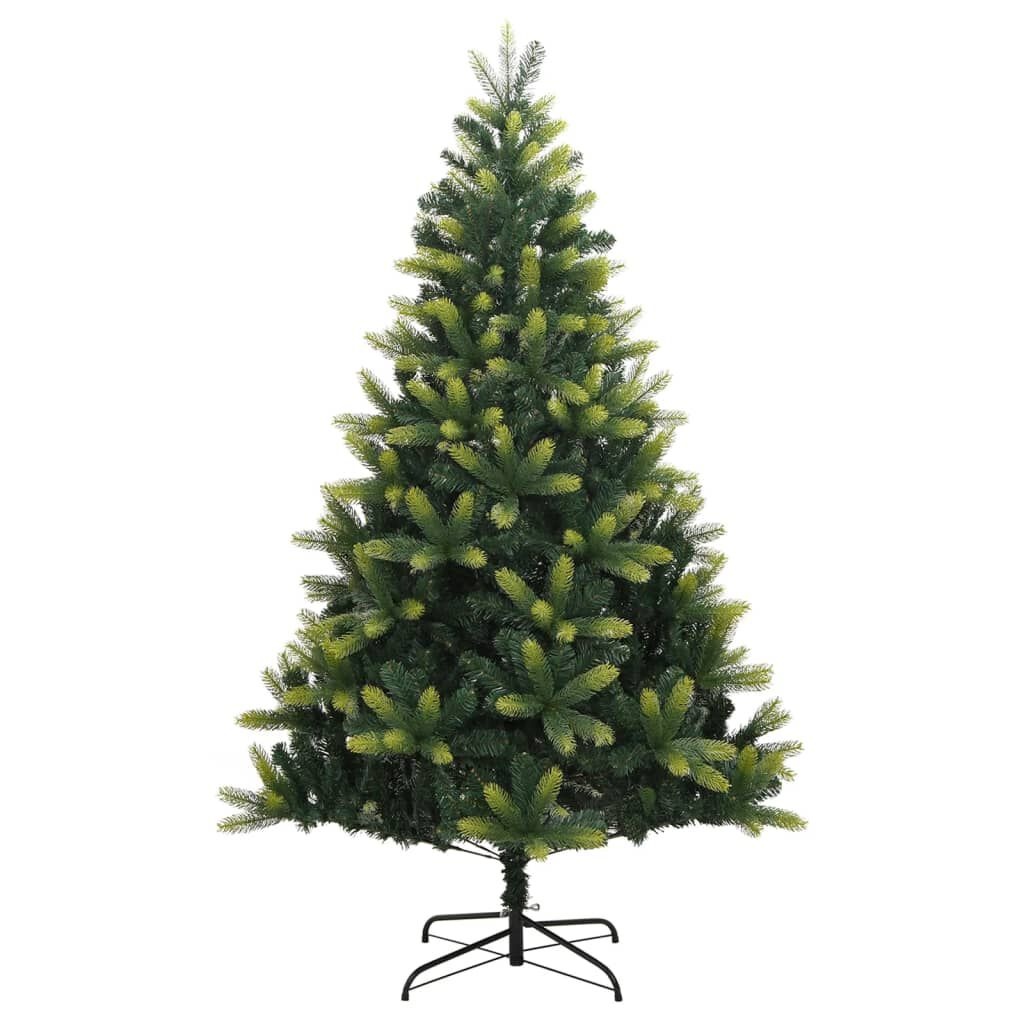 Kunstkerstboom 210cm met Scharnieren & Standaard - 74% Korting!