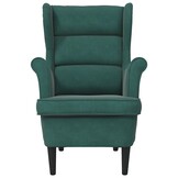 vidaXL Fauteuil Fluweel Donkergroen - 57% Korting!