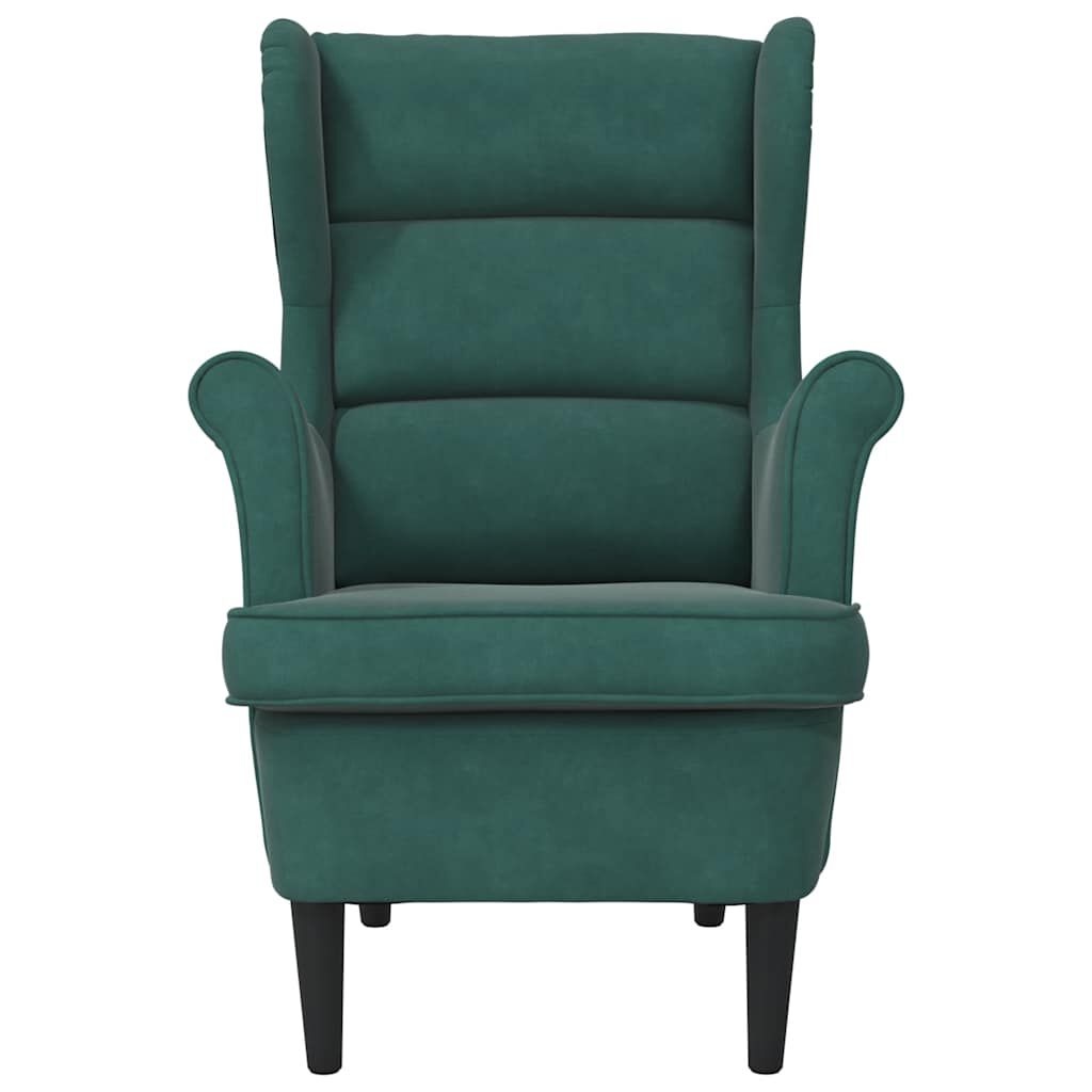 vidaXL Fauteuil Fluweel Donkergroen - 57% Korting!