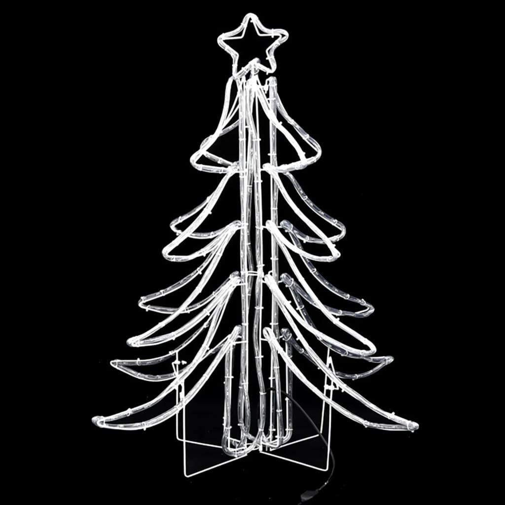 VidaXL Kerstboom met LED - 87x87x93 cm - 56% Korting