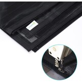 Magnetisch Vliegengordijn Zwart 100x230cm - 28% Korting