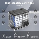 AAOBOSI Compressor Koelbox 65L Zwart - 49% Korting - WiFi