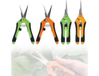 Snoeischaren & Bloemenscharen Set (4x) - 16.5cm - RVS - 47% Korting!