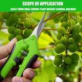 Snoeischaren & Bloemenscharen Set (4x) - 16.5cm - RVS - 47% Korting!