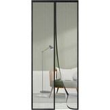 Magnetisch Vliegengaas Balkondeur 95x215 cm Zwart - 68% Korting