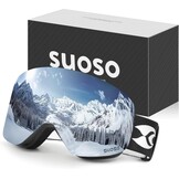 Ski/Snowboardbril OTG - 100% UV, Anti-Condens, -28%