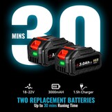 Accu Bladblazer 350 km/u - 2x 3000 mAh Accu's | -29%