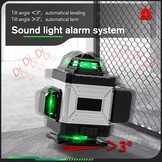 Kruislijnlaser 16 lijnen Groen (28% Korting)