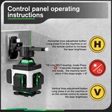 Kruislijnlaser 16 lijnen Groen (28% Korting)