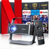 Smart Projector 1080P HD met 30% Korting | Netflix, Wi-Fi 6