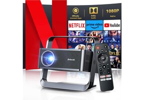 Beamer Full HD 1080P met Netflix, Wi-Fi 6 & 36% Korting