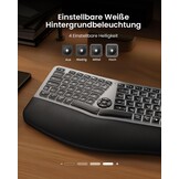 Ergonomisch Splittoetsenbord QWERTZ - 29% Korting!