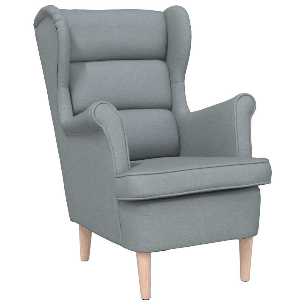 Lichtgrijze Fauteuil (74x84x100 cm) met 61% Korting
